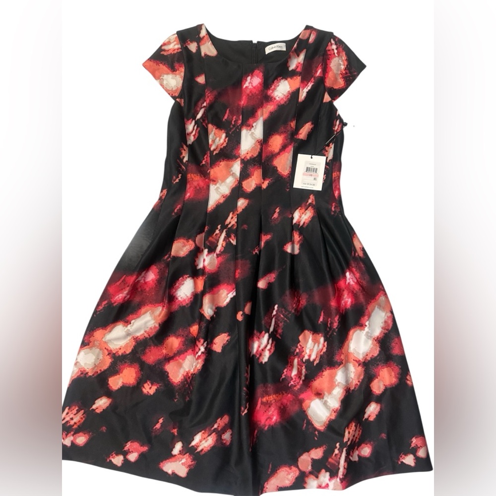 Calvin Klein women’s Dress in Black and Red